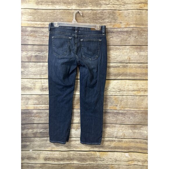 Big Star Jeans Cropped Capri Rolled Cuff 26 Stretch BUCKLE Classic Low Rise - Picture 2 of 4